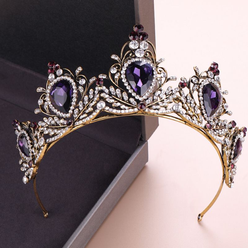 Vintage Collector - Elegant Crown Headpiece Baroque Vintage Tiara
