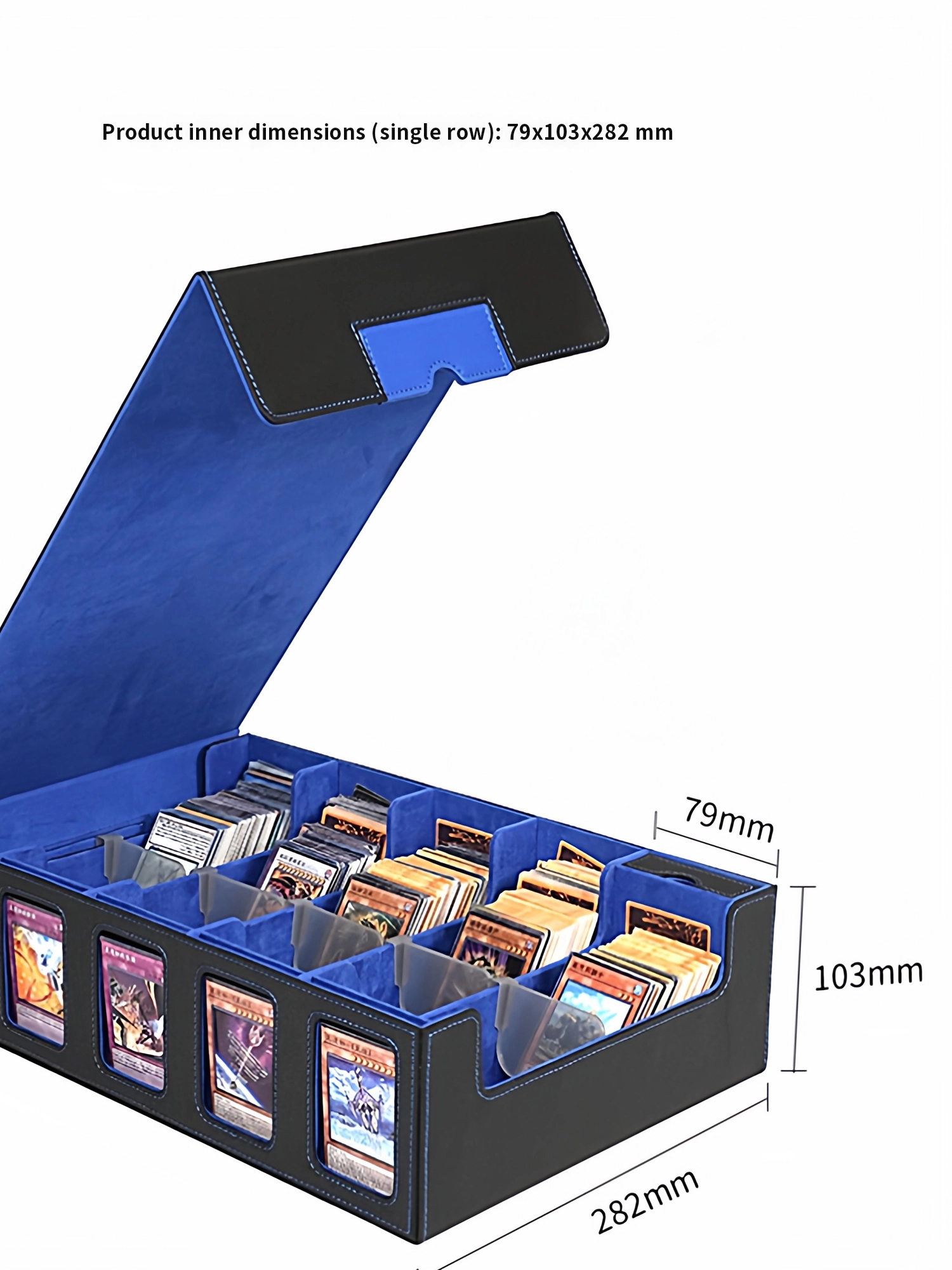Collectible & Vintage Dolls For Halloween - Multi‑Compartment PU Leather TCG Card Storage
