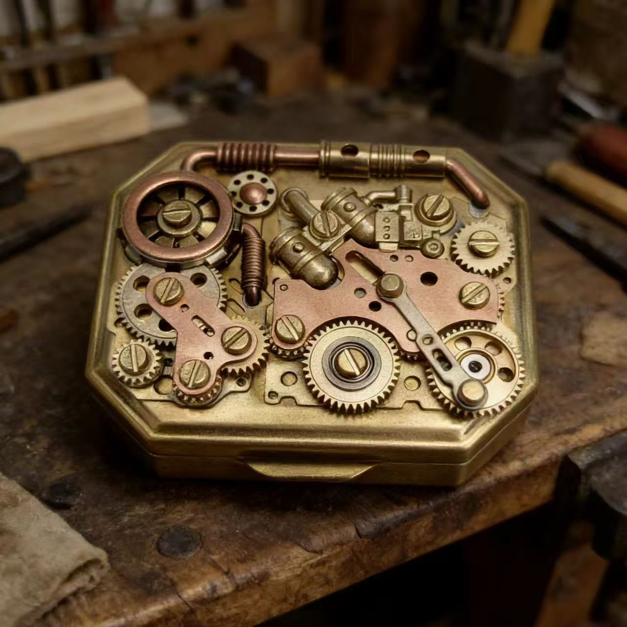 Vintage Pure Copper Gear Keros - đánh giá và giá Vintage Collectible Accessories