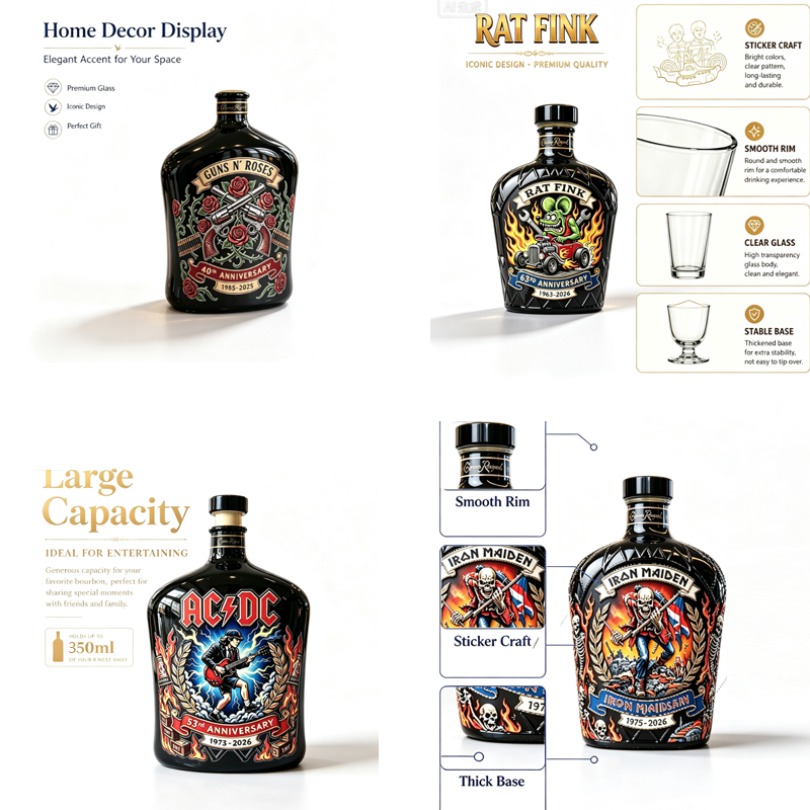 Rock  Pattern Whiskey Decanter - đánh giá và giá Vintage Collectible Liquor Bottles