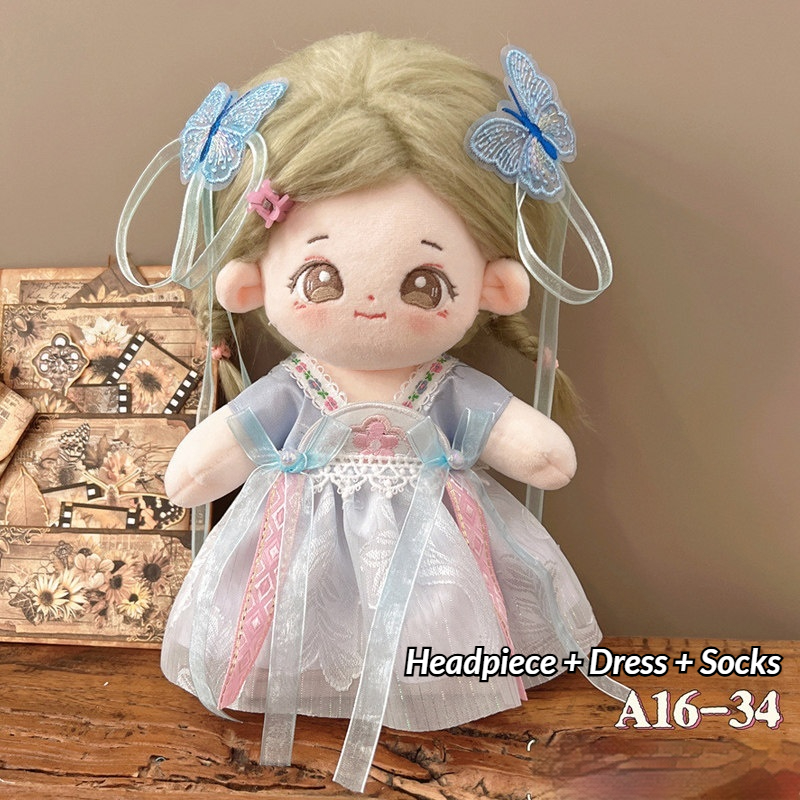 Chinese Style Hanfu Doll Outfi - đánh giá và giá Vintage Collectible Accessories