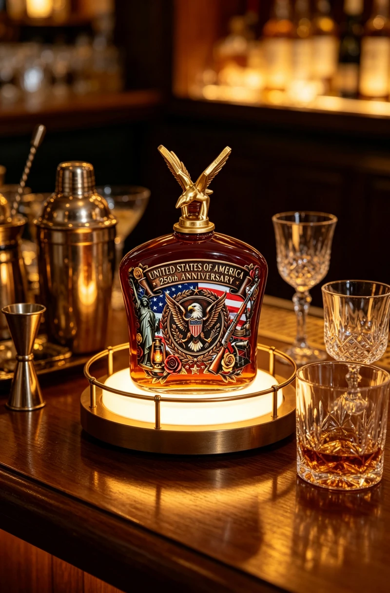 Vintage American Freedom Eagle - đánh giá và giá Vintage Collectible Liquor Bottles