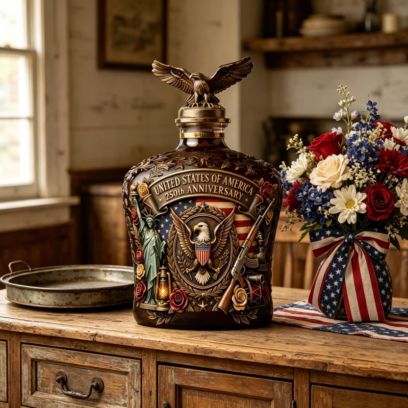 Vintage American Freedom Eagle - đánh giá và giá Vintage Collectible Liquor Bottles