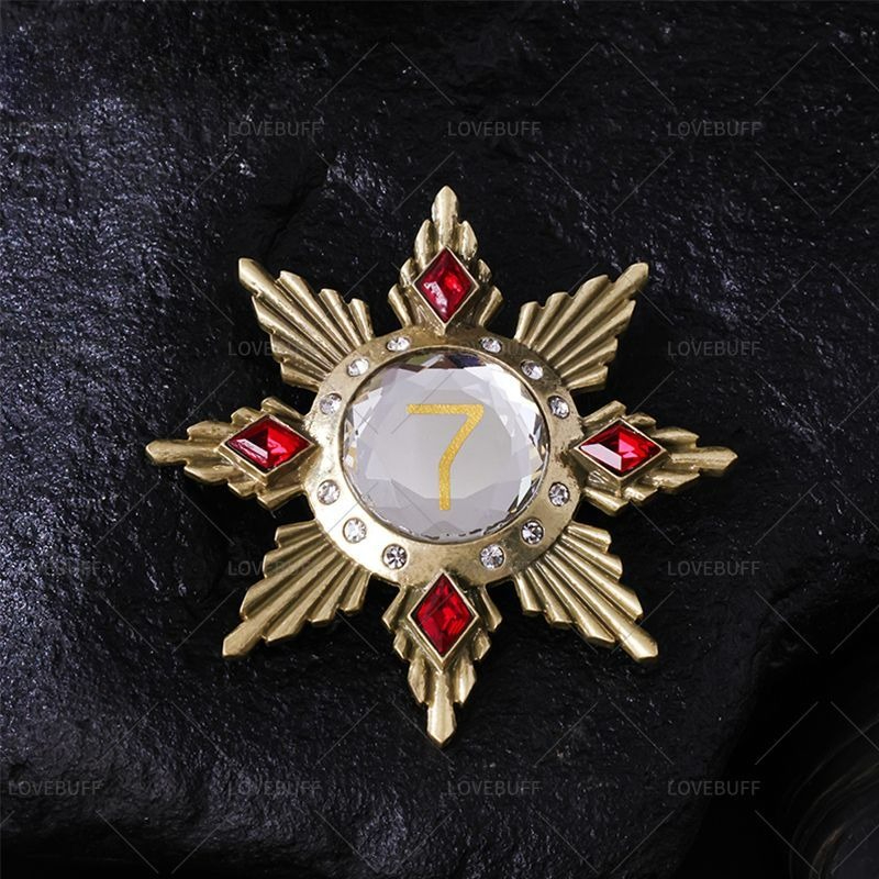 Golden Star Shaped Number 7 Br - đánh giá và giá Vintage Collectible Pins