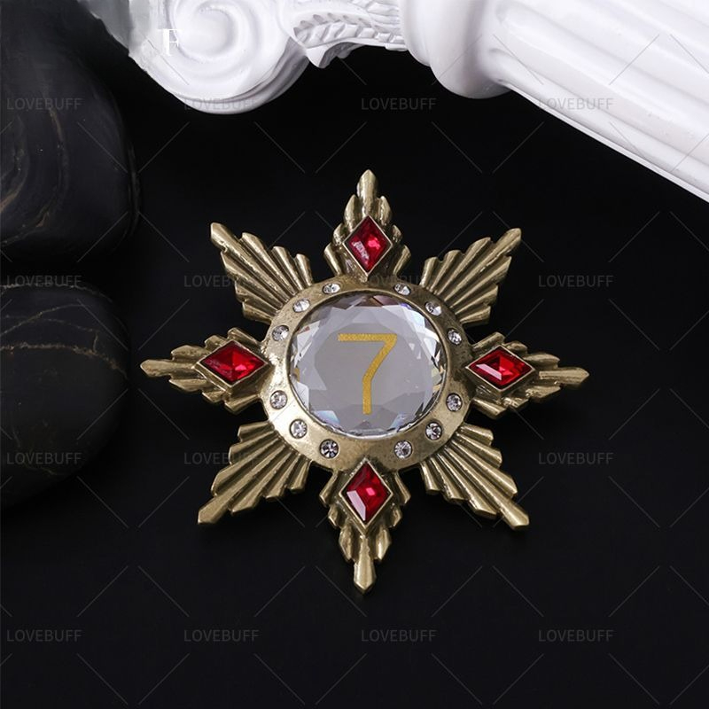 Golden Star Shaped Number 7 Br - đánh giá và giá Vintage Collectible Pins