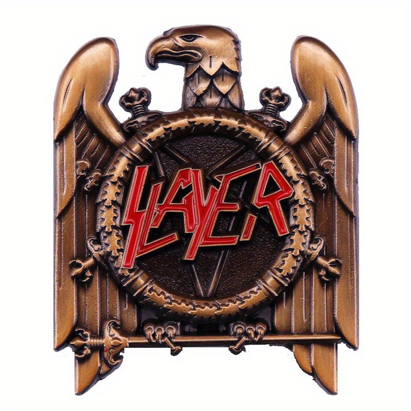 1pc Retro Heavy Metal Band Pop - đánh giá và giá Vintage Collectible Pins