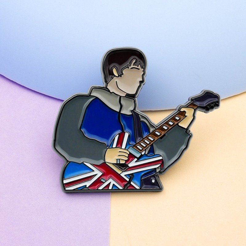 Vintage British Rock Guitar En - đánh giá và giá Vintage Collectible Pins