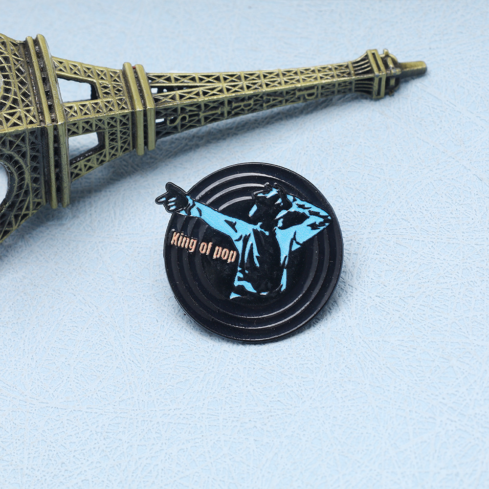 3Pcs/set Vintage King of Pop M - đánh giá và giá Vintage Collectible Pins