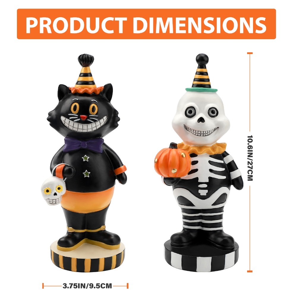 2Pcs Halloween Decorations for - đánh giá và giá Vintage Collectible Figures