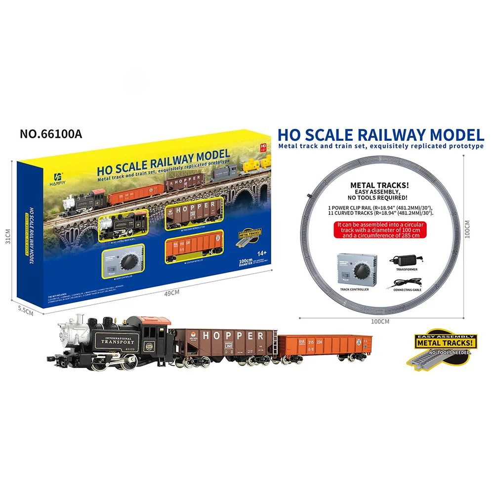 HO Scale Metal Rail Train Mode - đánh giá và giá Vintage Toys Collection