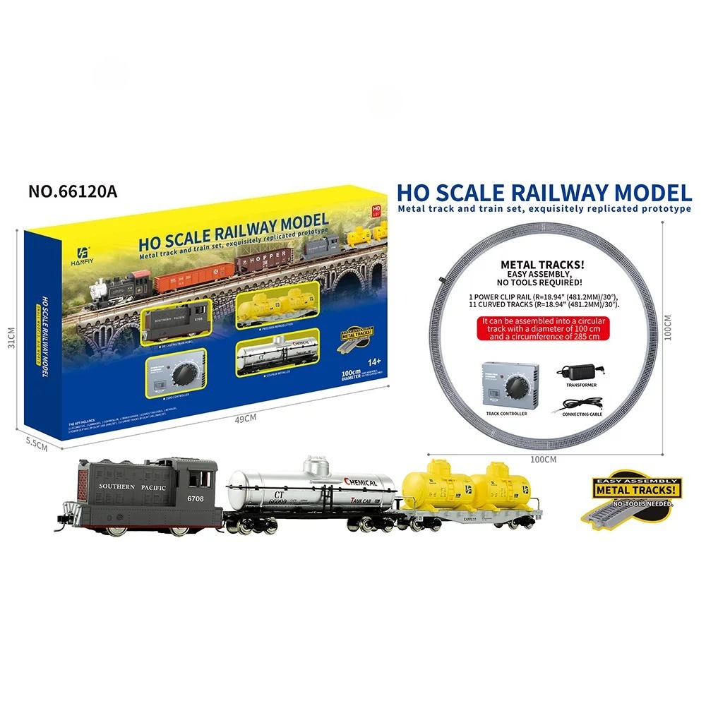HO Scale Metal Rail Train Mode - đánh giá và giá Vintage Toys Collection