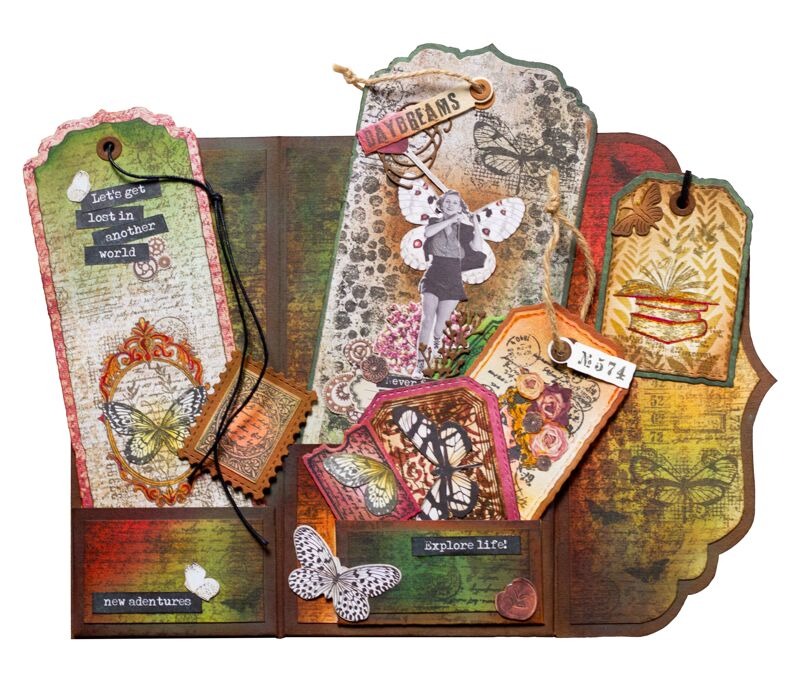 Tag Envelope Grunge Collection - đánh giá và giá Vintage Things Collection