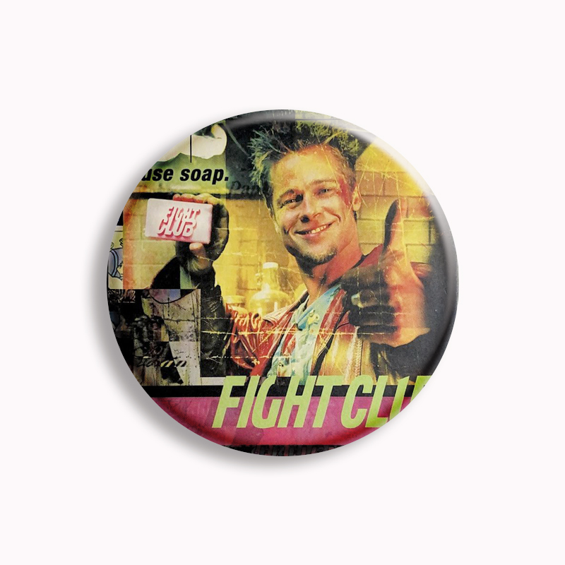 Retro Classic Movie Fight Club - đánh giá và giá Vintage Collectible Pins