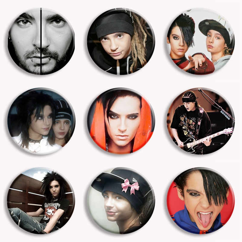Rock Band Tokio Hotel Kaulitz  - đánh giá và giá Vintage Collectible Pins