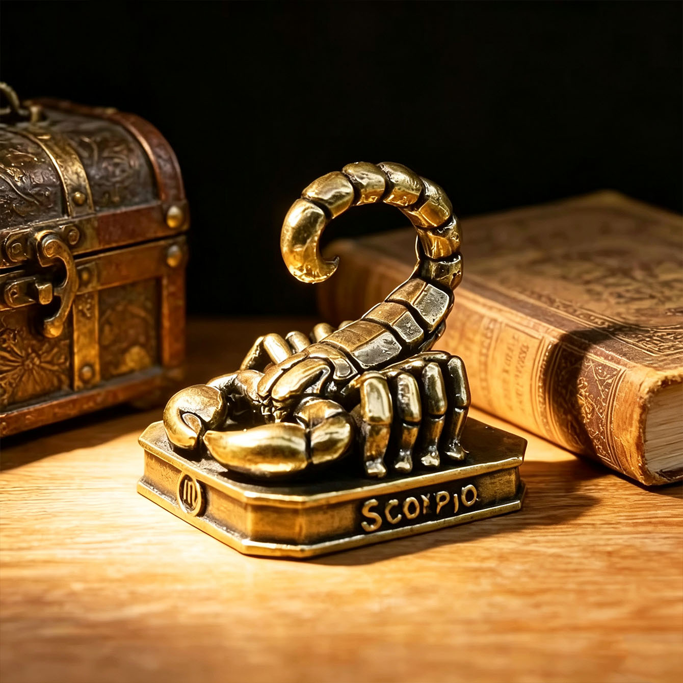 Handmade Brass Zodiac Ornament - đánh giá và giá Vintage Collectible Figures
