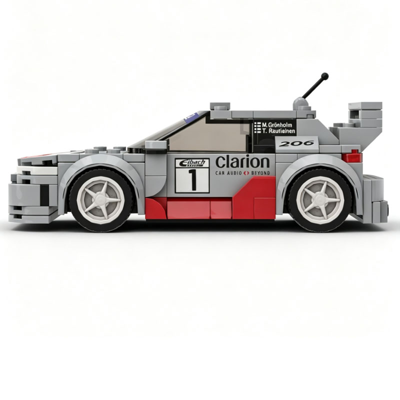 Vintage Rally Race Car Buildin - đánh giá và giá Vintage Toys Collection
